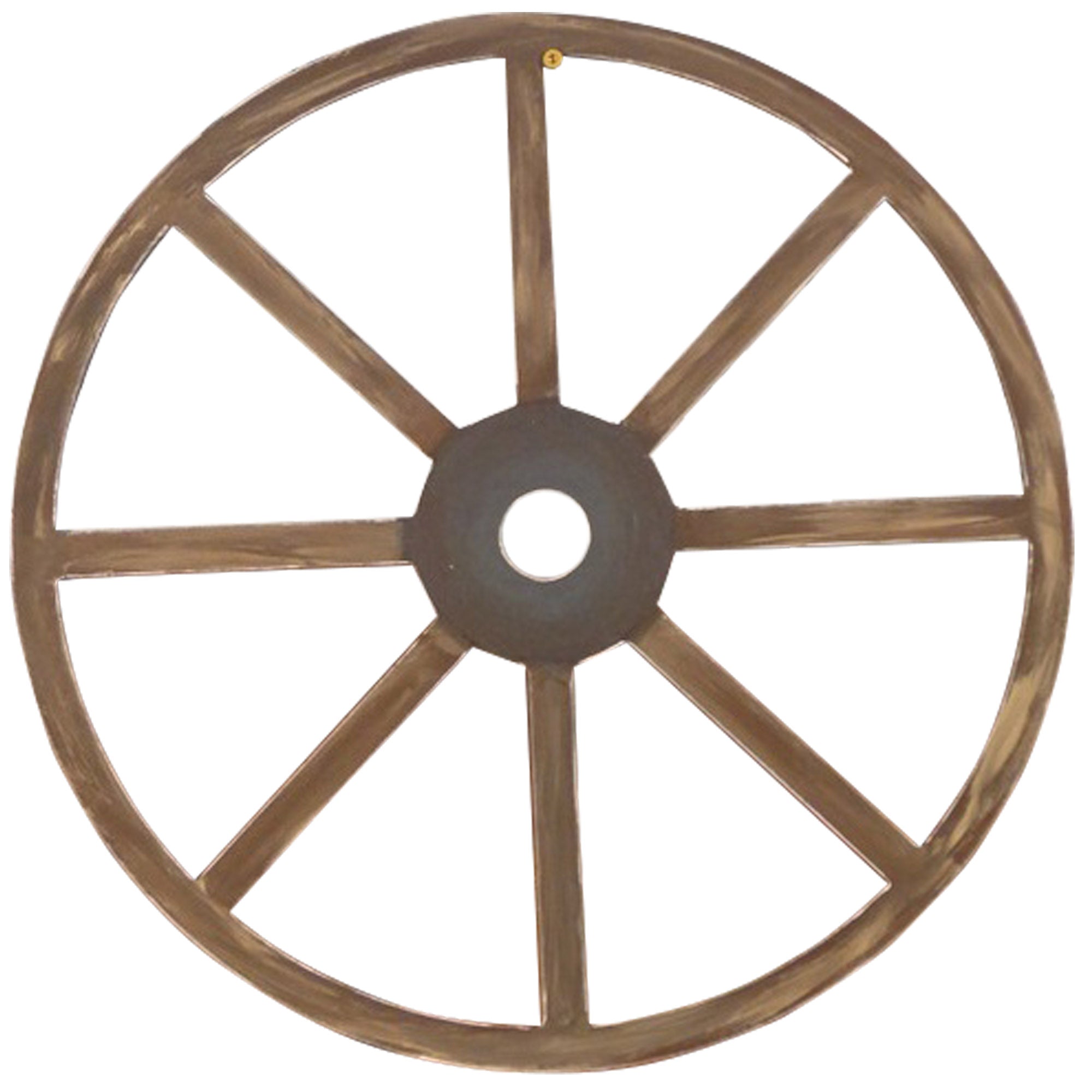 Basic Shape Wagon Wheel MDF Cutout Rustic Farmhouse Decor - Unfinished For DIY