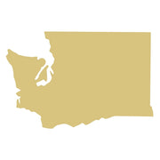Basic Shape Washington MDF Cutout State Silhouette - Unfinished For DIY