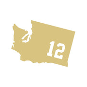 Basic Shape Washington MDF Cutout 12 - Unfinished For DIY