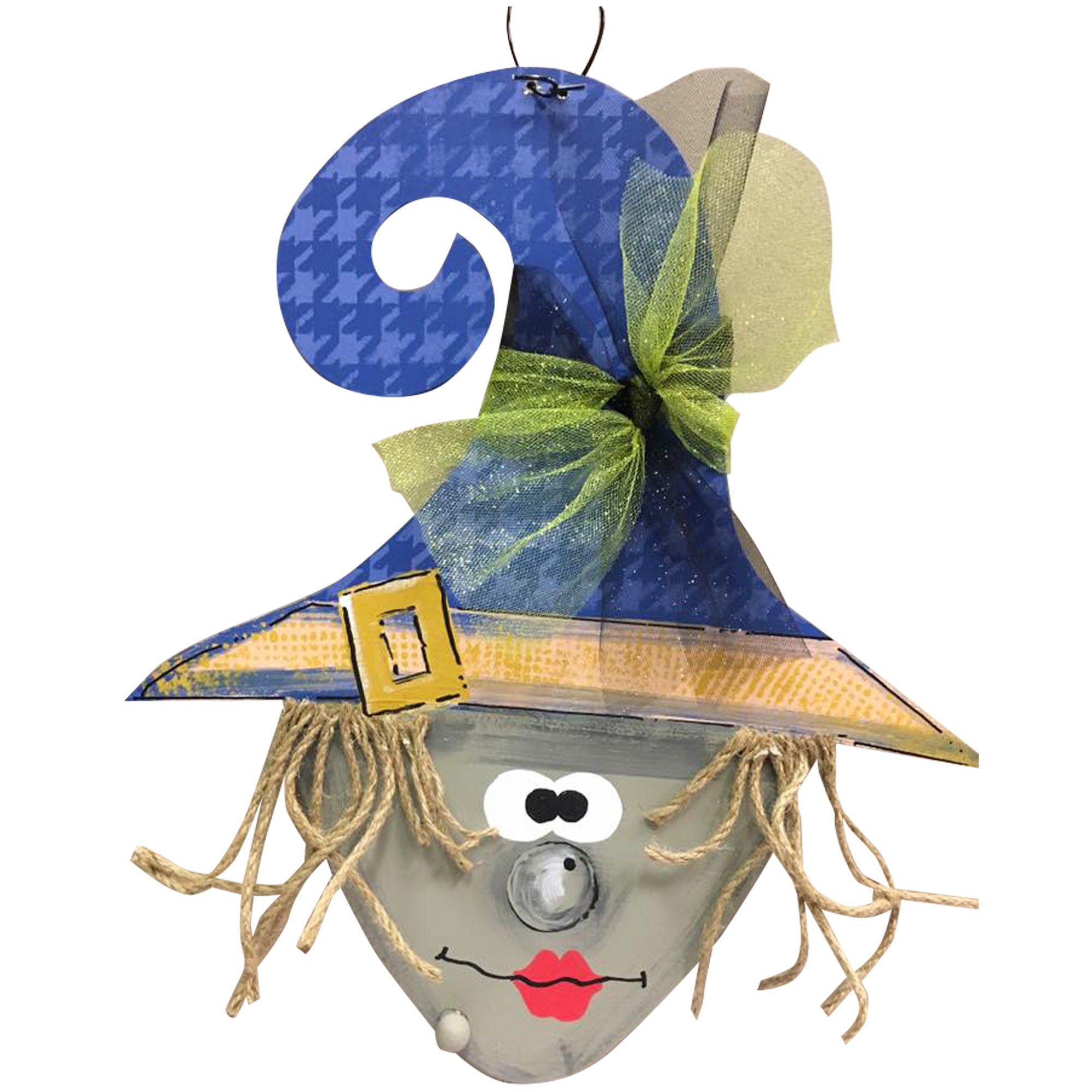 Basic Shape Witch Hat MDF Cutout Silhouette Style 6 - Unfinished For DIY