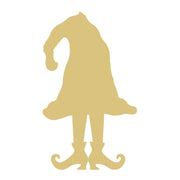Basic Shape Witch MDF Cutout Halloween Decor - Unfinished For DIY