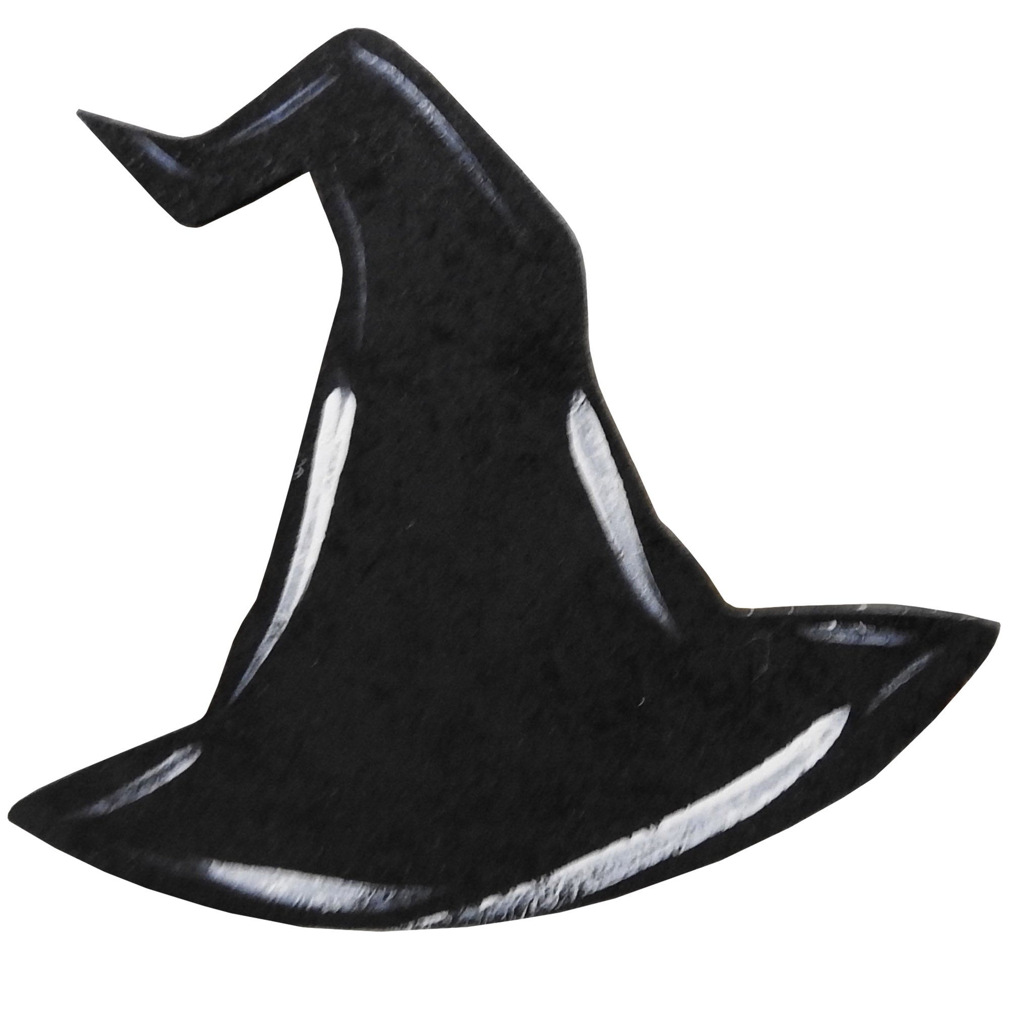 Basic Shape Witch Hat MDF Cutout Silhouette Style 2 - Unfinished For DIY