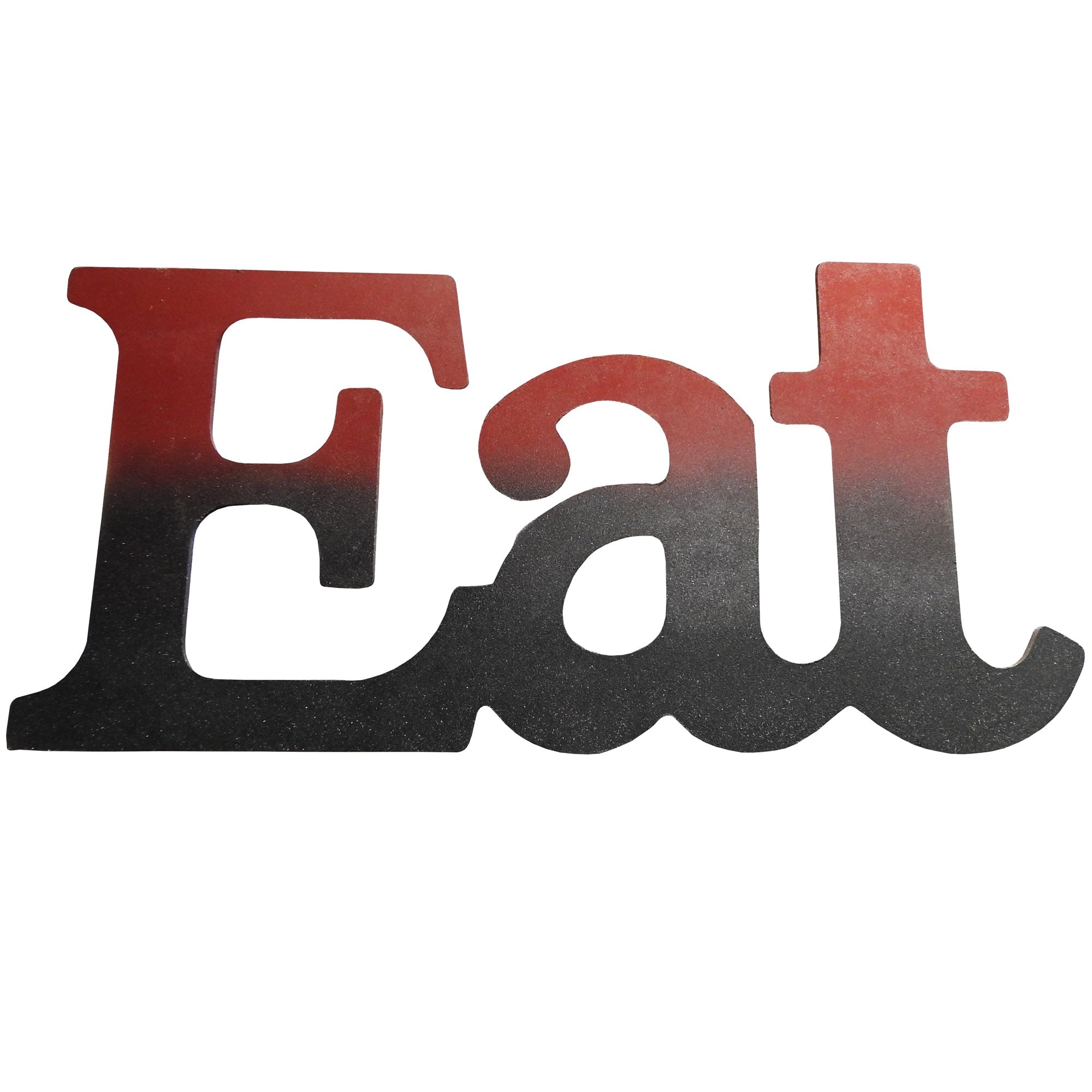 Basic Shape Word MDF Cutout Eat - Unfinished For DIY