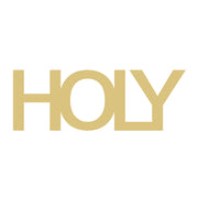 Basic Shape Word Holy MDF Cutout – Unfinished Craft Blank for DIY Decor & Door Hangers