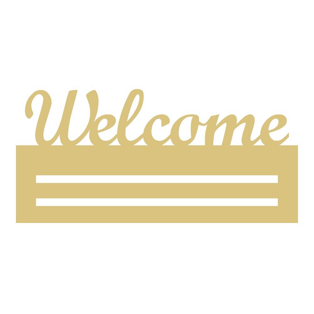Welcome Wreath Form