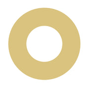 Basic Shape Round MDF Cutout Wreath Form - Unfinished For DIY