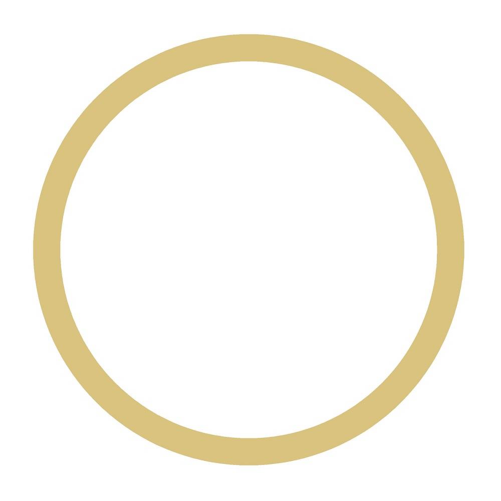 Circle Wreath Form With Hole in Center
