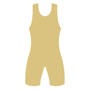 Basic Shape Singlet MDF Cutout Wrestling Singlet Silhouette - Unfinished For DIY