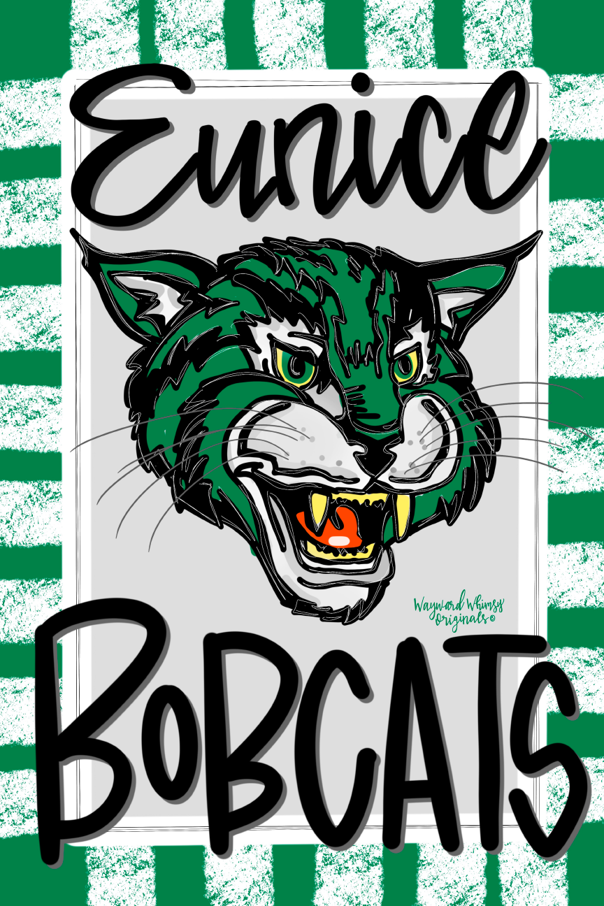 WAYWARD WHIMSY EUNICE BOBCATS