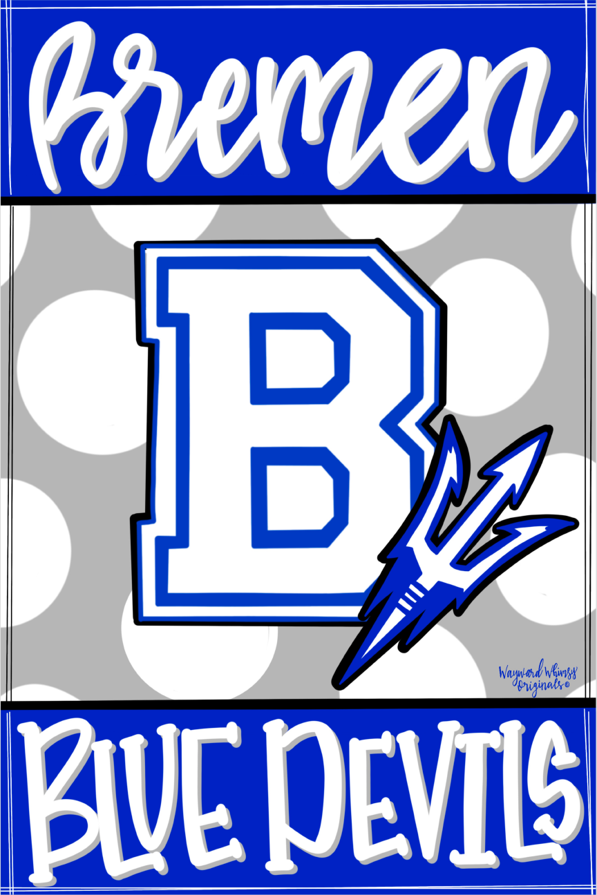 WAYWARD WHIMSY BREMEN BLUE DEVILS