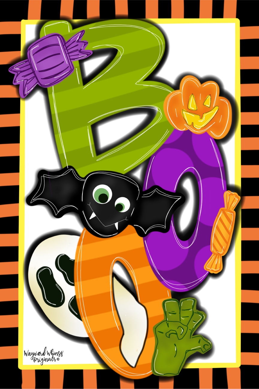 WAYWARD WHIMSY HALLOWEEN BOO