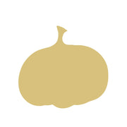 Basic Shape Pumpkin MDF Cutout Autumn Pumpkin Silhouette - Unfinished For DIY