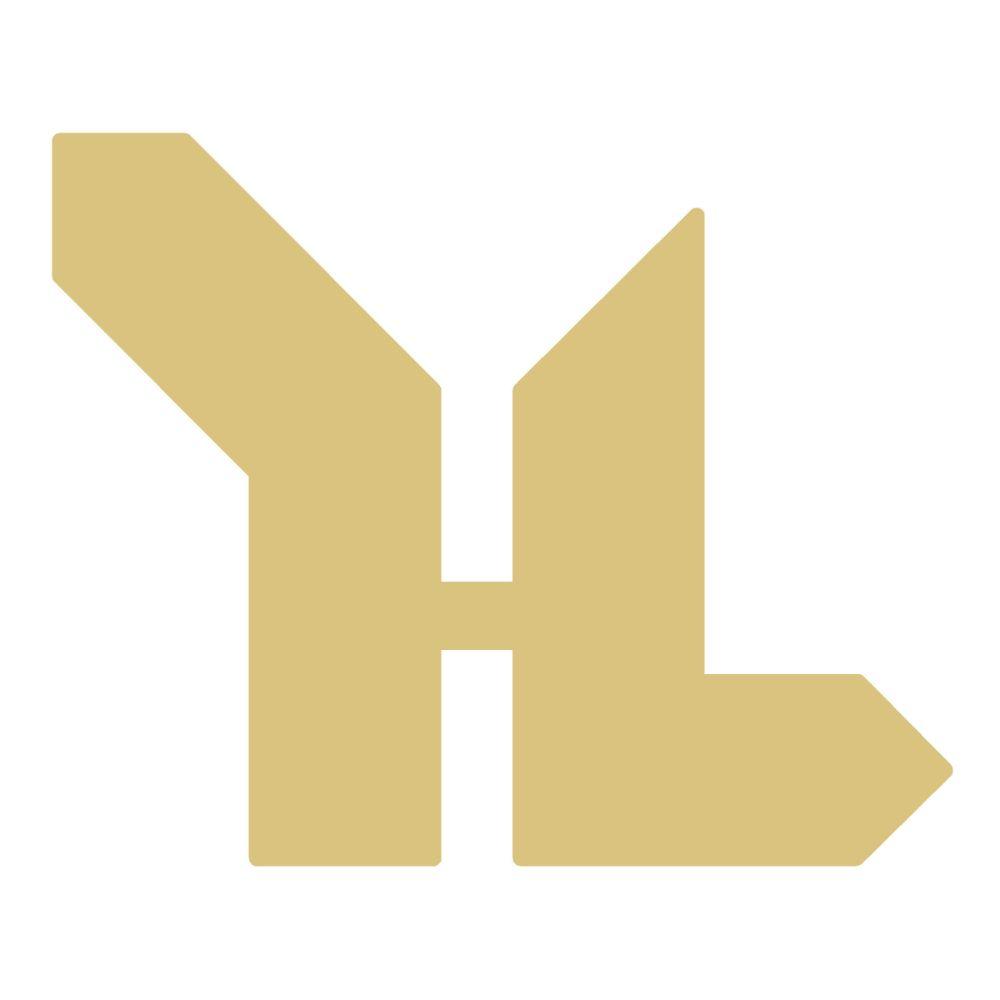 Basic Shape H MDF Cutout Monogram Silhouette - Unfinished For DIY