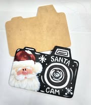Basic Shape Camera MDF Cutout Silhouette Style 1 - Unfinished For DIY