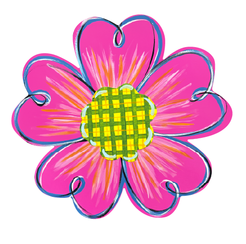 ASHLEY NICOLE DESIGNS PINK FLOWER