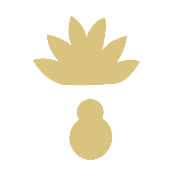 Basic Shape Turkey MDF Cutout Thanksgiving Silhouette Style 3 - Unfinished For DIY