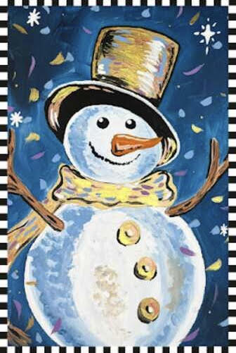 PPHQ Garden Flag 12X18 Snowman