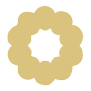 Basic Shape Wreath MDF Cutout Holiday - Unfinished For DIY