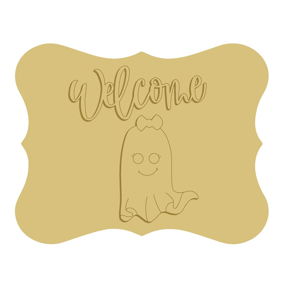 3D-PLAQUE UNFINISHED WOOD CUTOUT STYLE 37-A4