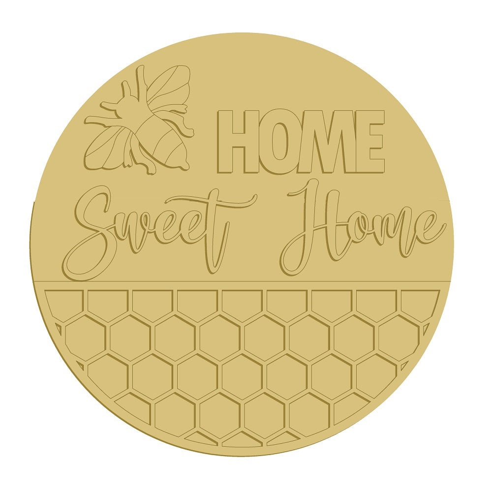 3D-SWEET-HOME UNFINISHED WOOD CUTOUT STYLE 5-A1