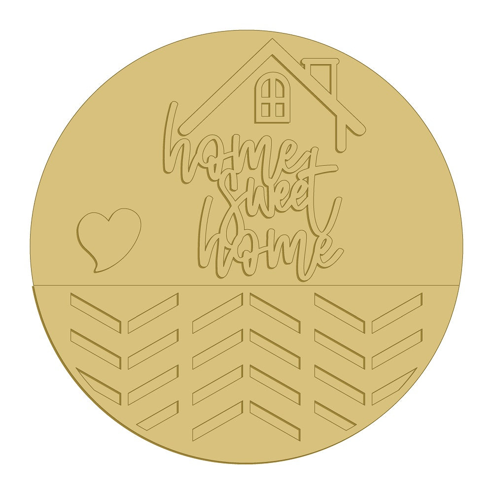 3D-SWEET-HOME UNFINISHED WOOD CUTOUT STYLE 6-A1