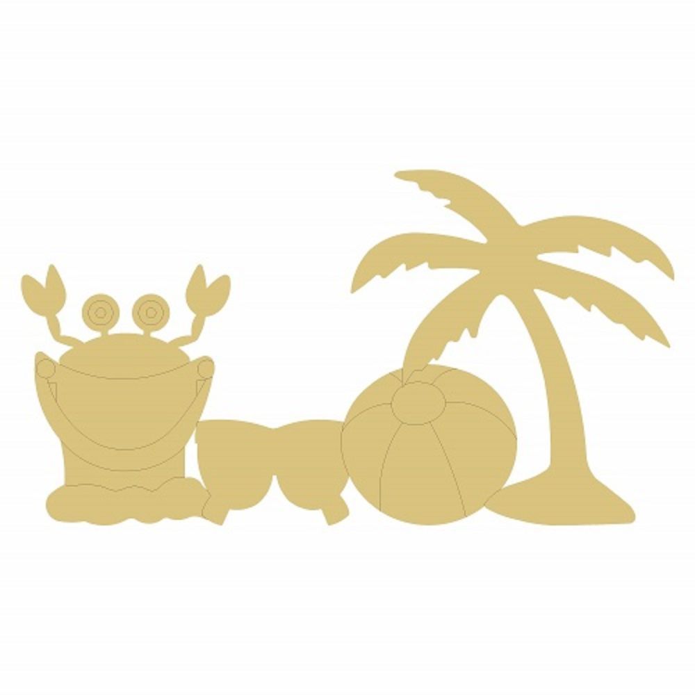 DL-INT UNFINISHED WOOD CUTOUT STYLE