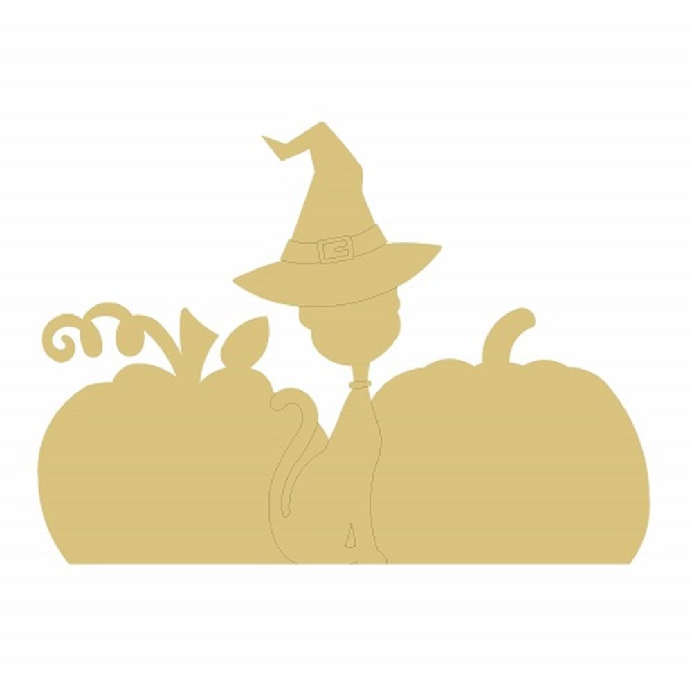 DL-INT UNFINISHED WOOD CUTOUT STYLE