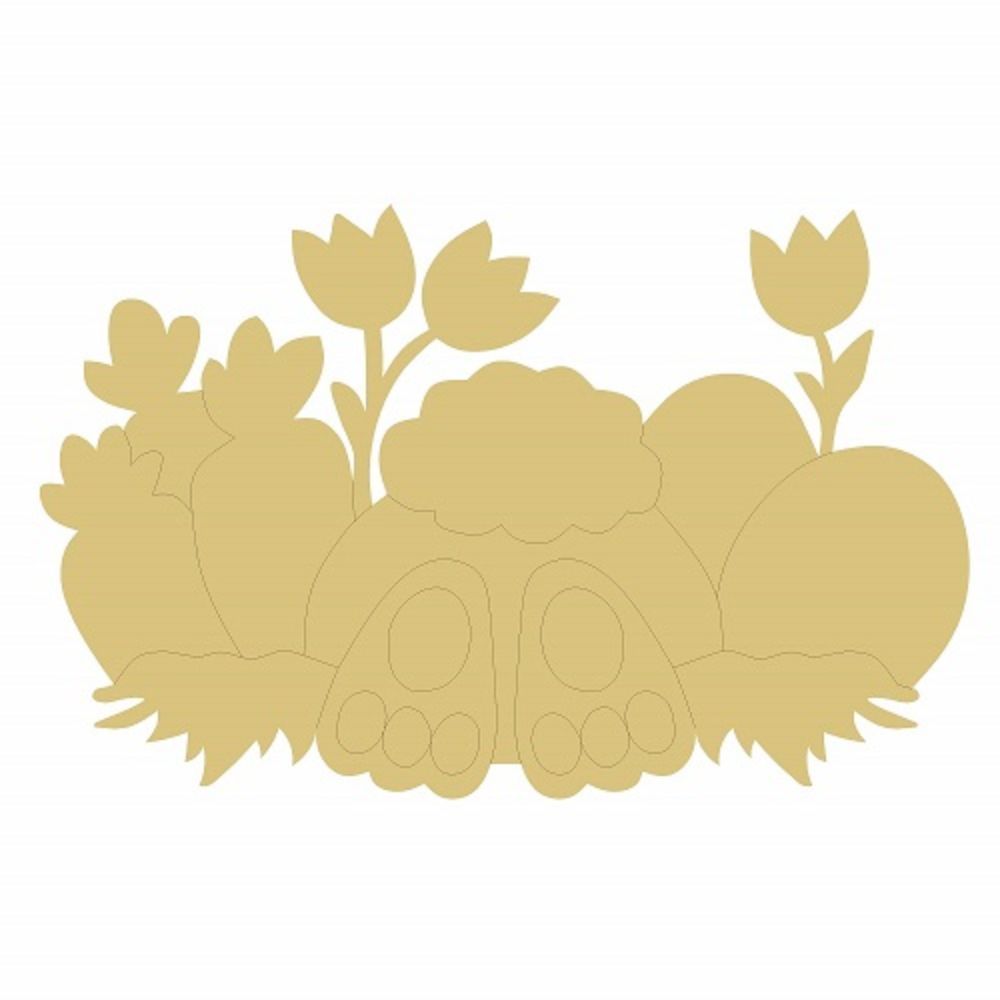 DL-INT UNFINISHED WOOD CUTOUT STYLE