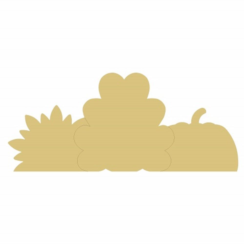 DL-INT UNFINISHED WOOD CUTOUT STYLE