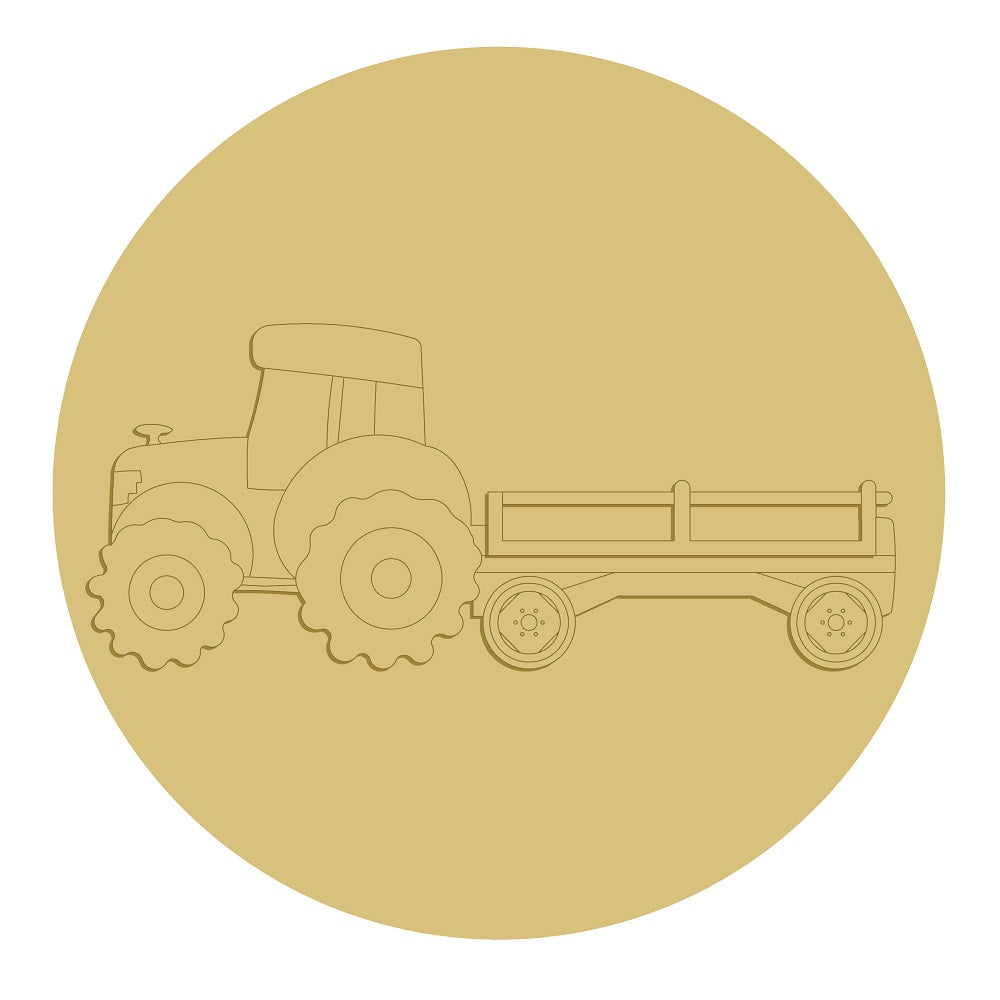 Tractor With Wagon Interchangeable Kit 1