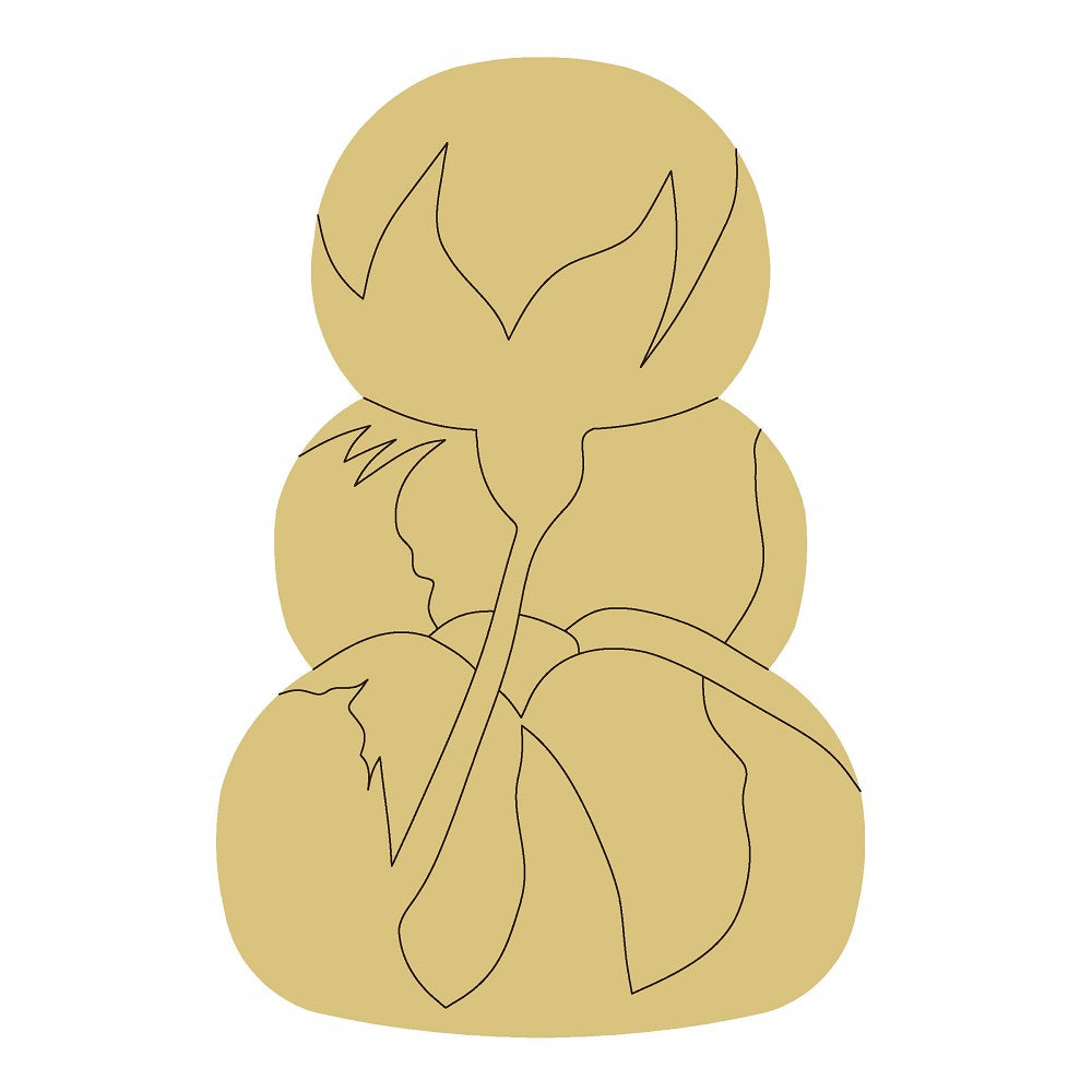 DL-STACKED-PUMPKIN UNFINISHED WOOD CUTOUT STYLE 1-A58