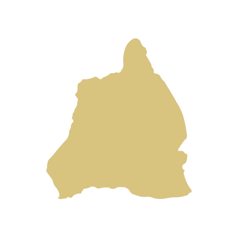 State Unfinished Wood Cutout Style 1