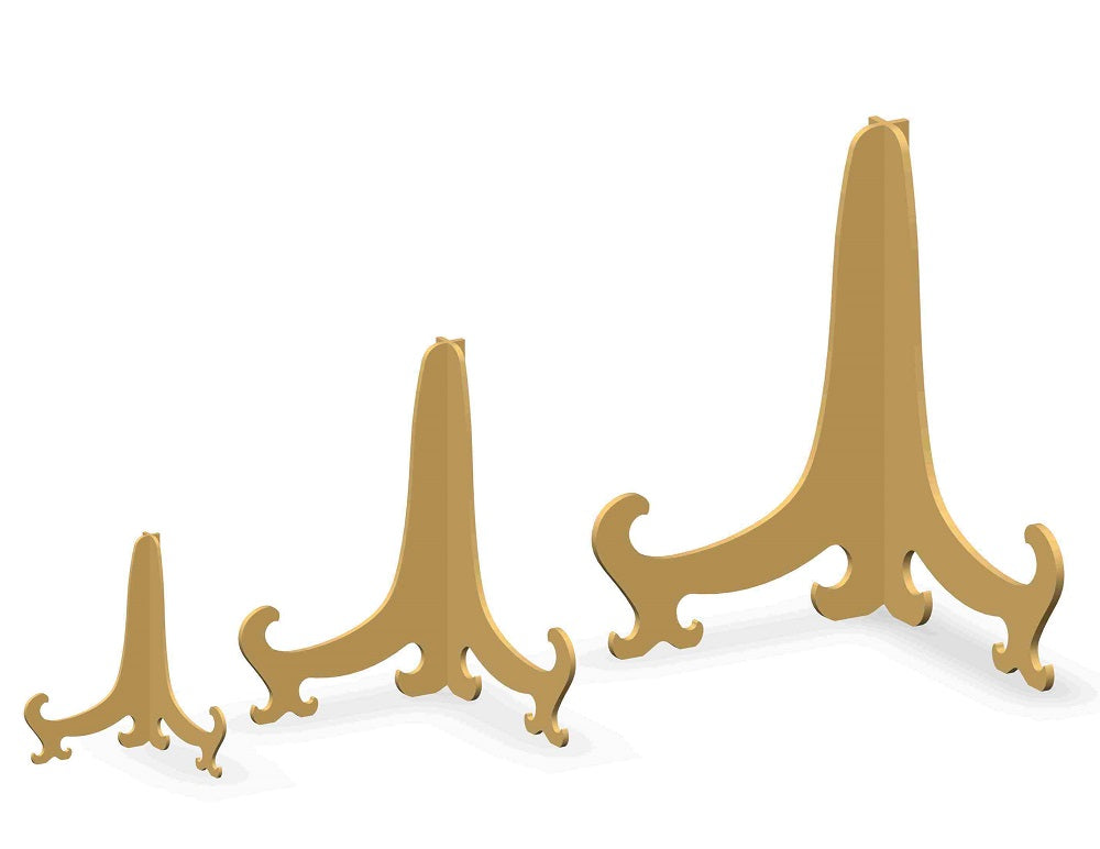 LASER CUT EASELUNFINISHED WOOD CUTOUT STYLE 1