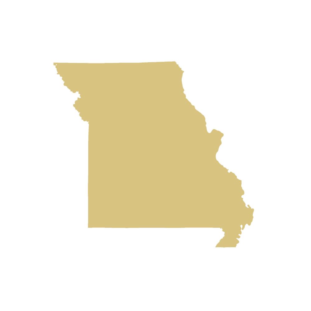 State Unfinished Wood Cutout Style 1