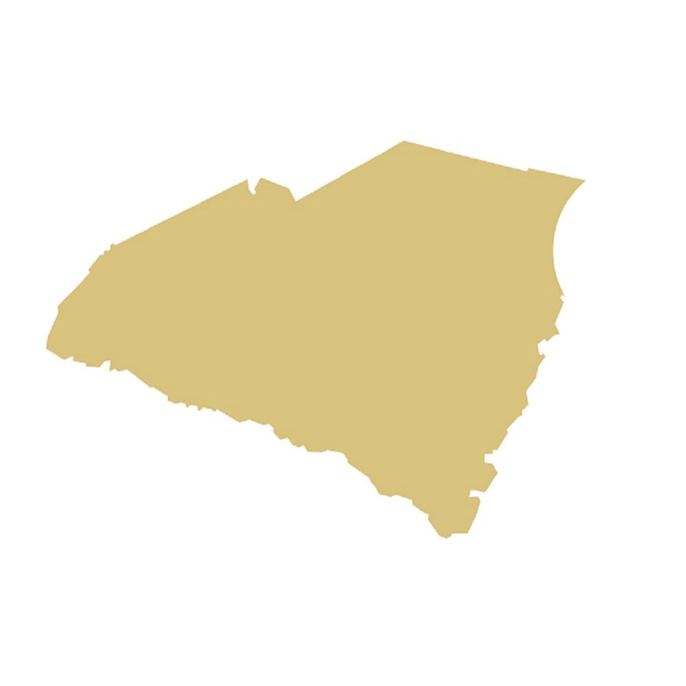 State Unfinished Wood Cutout Style 1